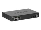 D-LINK 8 Ports GE + 2 Ports 10G SFP+ Smart Managed Switch