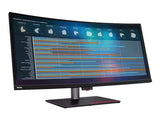 LENOVO ThinkVision P40w-20 - incurvé - 40p - WUHD 75 Hz - 4 ms - 2xThunderbolt 4, DisplayPort, HDMI - Battery Charging 1.2