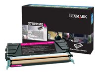 LEXMARK XS748DE cartouche de toner magenta 10.000 pages retour programme