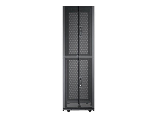 APC NetShelter SX Colocation 2 x 20U 600mm Wide x 1070mm Deep Enclosure with Sides Black