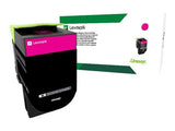 LEXMARK 802HM cartouche de toner magenta haute capacité 3.000 pages pack de 1 retour program