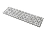 CHERRY DW 9100 Slim Wireless Keyboard and Mouse Silver/White (EU)