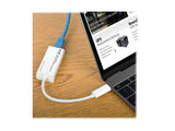 EATON TRIPPLITE USB-C to Gigabit Network Adapter Thunderbolt 3 Compatibility White
