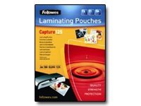 FELLOWES LAMINAT POUCH 60X90MM 125MIC 100PK