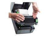 BROTHER TD-4520TN Label printer direct thermal 110mm 300x300dpi 127mm/sec USB 2.0 LAN USB host RS232C