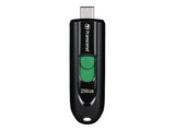 TRANSCEND 256Go USB 3.2 Pen Drive Type-C Capless Black