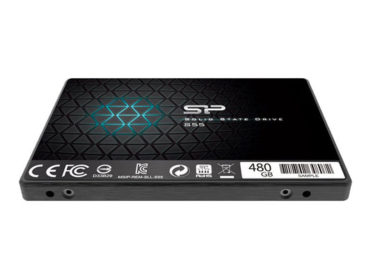 SILICON POWER SSD Slim S55 480Go 2.5p SATA III 6Go/s 560/530 Mo/s