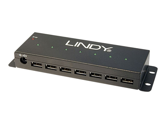 LINDY USB 2.0 Metall Hub 7 Port