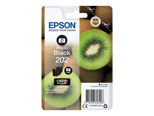EPSON 5LB Singlepack Photo Black 202 Kiwi Clara Premium Ink