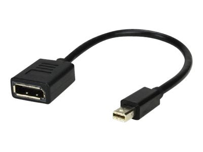 MCL Câble Mini DisplayPort male / DisplayPort Femelle 4K2K - 15cm