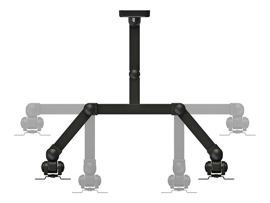 NEOMOUNTS FPMA-W960D Support mural double écrans 10-27p - orientable