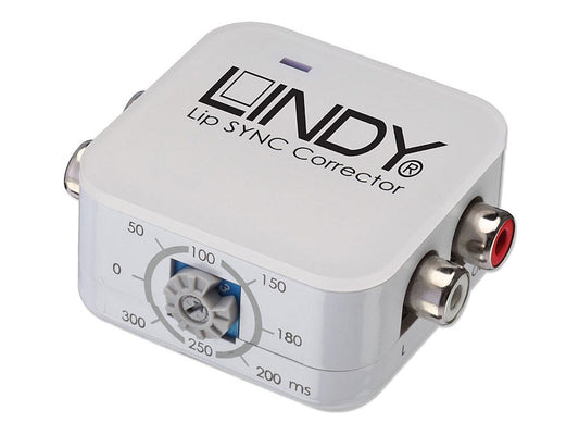 LINDY Lip Sync Corrector Adjustable Delay 0-300ms