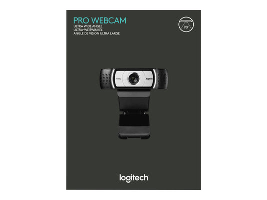 LOGITECH Webcam C930e Webcam colour 1920 x 1080 audio USB 2.0 H.264