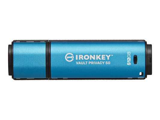 KINGSTON 512Go IronKey Vault Privacy 50 AES-256 Encrypted FIPS 197