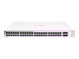 HPE Networking Instant On 1830 48G 24p Class4 PoE 4SFP 370W Switch Commutateur intelligent 24 x10/100/1000 + 24x10/100/1000PoE+)