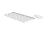 LOGITECH Slim Wireless Keyboard and Mouse Combo MK470 OFFWHITE (FR)