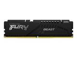 KINGSTON FURY Beast 64Go 6000MT/s DDR5 CL40 DIMM Kit of 4 Black XMP