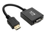 EATON TRIPPLITE HDMI to VGA with Audio Converter Cable Adapter for Ultrabook/Laptop/Desktop PC M/F 6-in. 15.24 cm