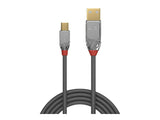 LINDY 2m USB 2.0 Type A/Mini-B Cable Cromo Line 480Mbit/s