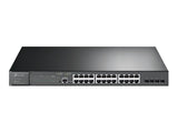 TP-LINK JetStream 28-Port Gigabit L2+ Managed Switch with 24-Port PoE+