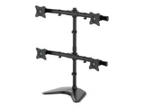 EATON TRIPPLITE Quad-Display Desktop Monitor Stand for 13inch to 27inch Flat-Screen Displays