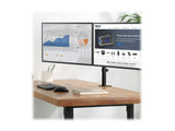 EATON TRIPPLITE Dual-Monitor Flex-Arm Desktop Clamp for 13p to 27p Displays