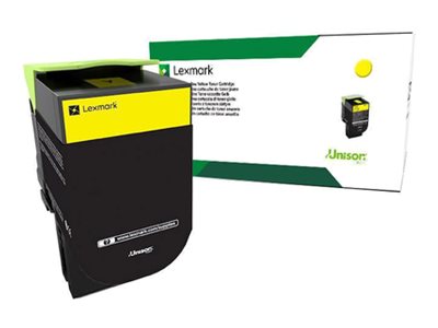 LEXMARK 702Y cartouche de toner jaune capacité standard 1.000 pages pack de 1 retour program