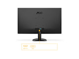 AOC 24B35HM2 - Écran LED - 24"-1920 x 1080 Full HD (1080p) @ 100 Hz - VA - 300 cd/m² - 4000:1 - 1 ms - HDMI, VGA - noir