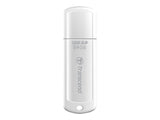 TRANSCEND 64Go Clé USB USB3.1 Gen1 Classique - Blanc