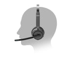 PORT DESIGNS Binaural Headset Bluetooth With Base - Pro