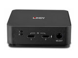 LINDY 2 Port Type C Dual HDMI 4K60 KVM Switch