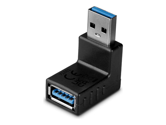 LINDY USB 3.0 Adapter Type A 90 up Type A Male / Female