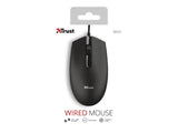 TRUST Souris filaire BASI - Noire