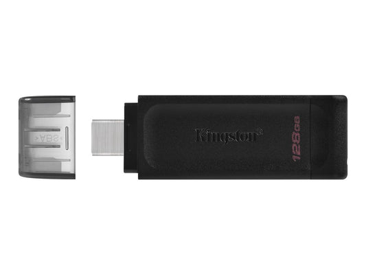 KINGSTON 128Go USB-C 3.2 Gen1 DataTraveler 70
