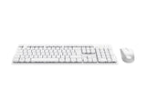 TRUST Pack clavier & souris sans fil ODY II silencieux - blanc (FR)