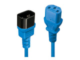 LINDY 2m IEC Extension Lead Blue