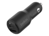 BELKIN Boost Charge 42w - 30w USB-C PD PPS + 12w USB-A Car Charger