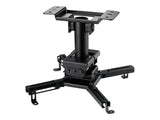 NEOMOUNTS CL25-530BL1 Support de plafond pour vidéoprojecteur - h 25.5 cm - installation facile - orientable