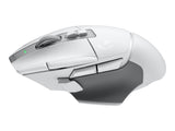 LOGITECH G G502 X LIGHTSPEED Mouse optical 8 buttons wireless 2.4 GHz USB LOGITECH LIGHTSPEED receiver white