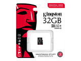 KINGSTON 32Go microSDHC Industrial C10 A1 pSLC Card Single Pack w/o Adapter