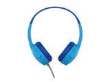 BELKIN SOUNDFORM Mini Wired On-Ear Headphones for Kids Blue
