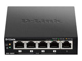 D-LINK 5 ports Gigabit dont 4 ports supportant le PoE - Budget PoE 60W
