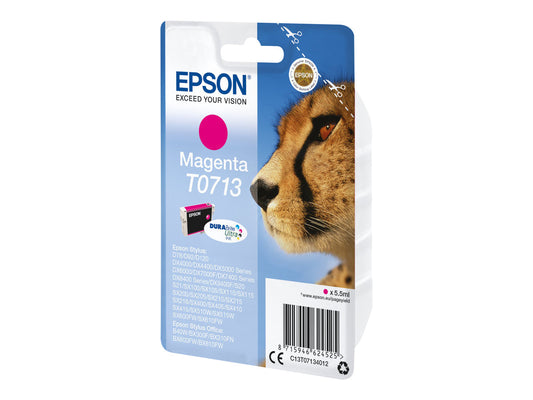 EPSON 1LB T0713 ink cartridge magenta standard capacity 5.5ml 1-pack RF-AM blister w/s