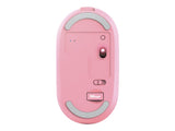 TRUST Souris sans fil PUCK Ultra-plate rechargeable - Rose