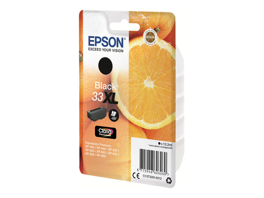 EPSON 4LB 33XL Ink Black Claria Premium Singlepack w/s