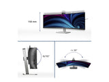 PHILIPS 49B2U6903CH/00 48.8p 5120x1440 VA Curved H/A 170mm SUPERWIDE USB-C 75Hz DP 2xHDMI USB HUB SPEAKERS webcam
