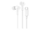 BELKIN USB-C EARBUDS W/ ADJUSTABLE VOLUME LIMITER WHITE
