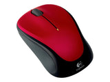LOGITECH M235 Mouse optical wireless 2.4 GHz USB wireless receiver red