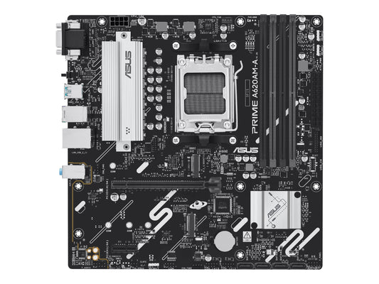 ASUS AMD A620 micro-ATX motherboard 4xDDR5 1xHDMI 1xDP 2xM.2 4xSATA