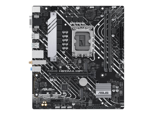ASUS PRIME H610M-A WIFI LGA1700 microATX 2DDR5 1xHDMI 1xDP 1xD-Sub 4xSATA 2xM.2